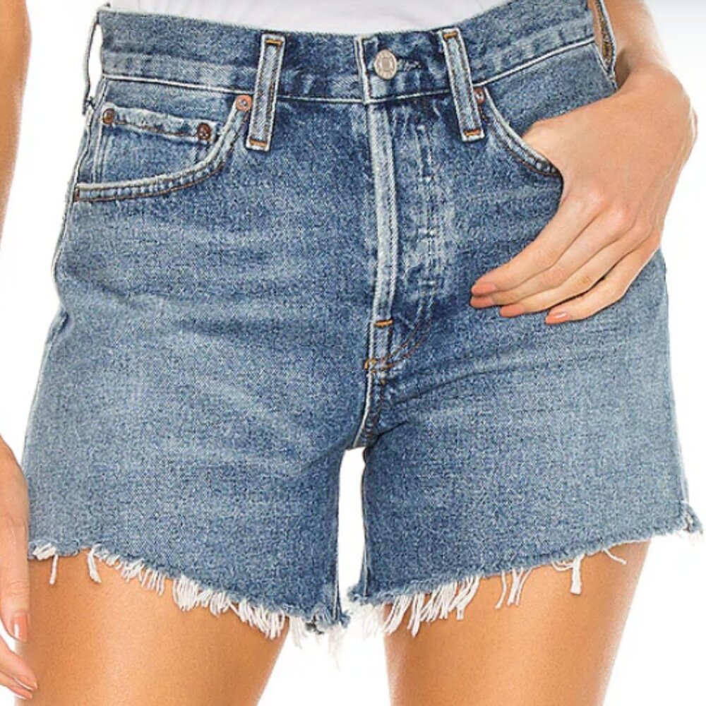 Parker Long Vintage Loose Short in Skywave AGOLDE